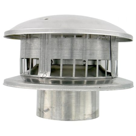 Selkirk Metalbestos Selkirk Metalbestos 4in. Bird Proof Type B Top Round  4RV-RT 4RV-RT